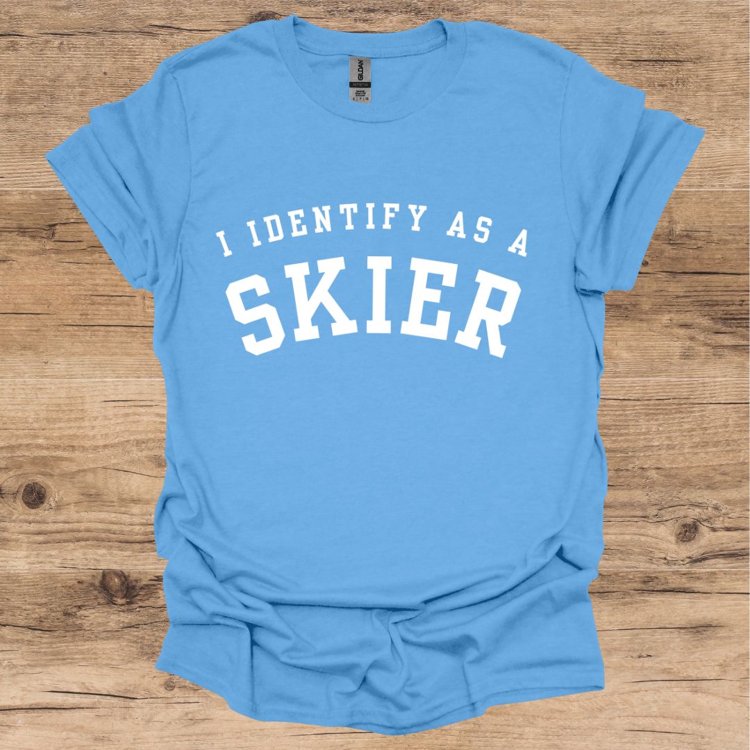 I Identify as a Skier T-Shirt