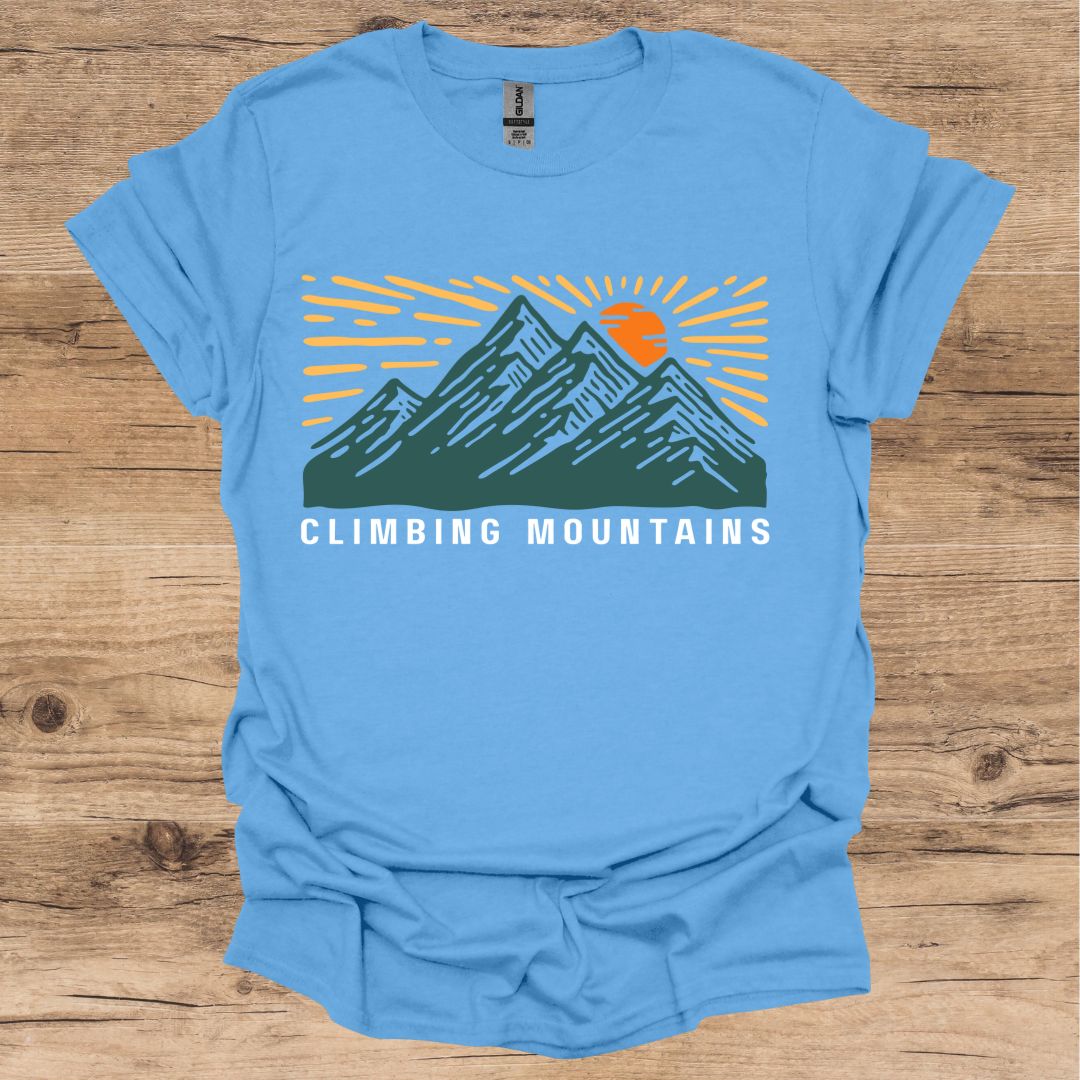 Climbing Mountains Graphic T-Shirt