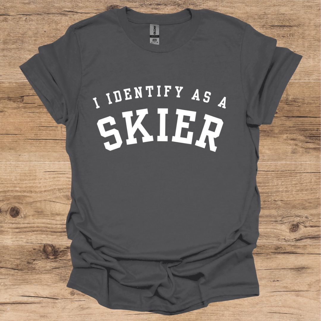 I Identify as a Skier T-Shirt