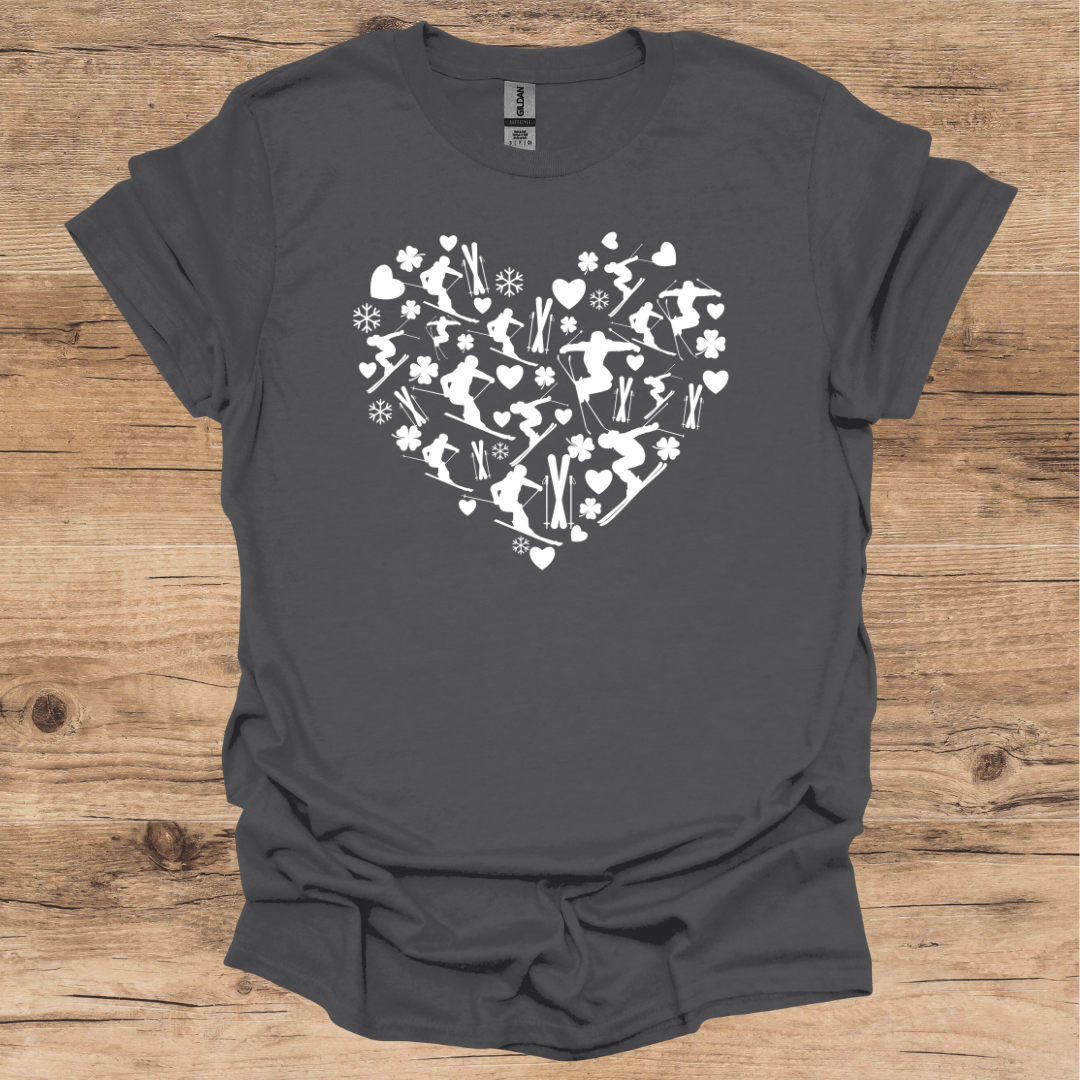 St Patrick's Ski Love T-Shirt