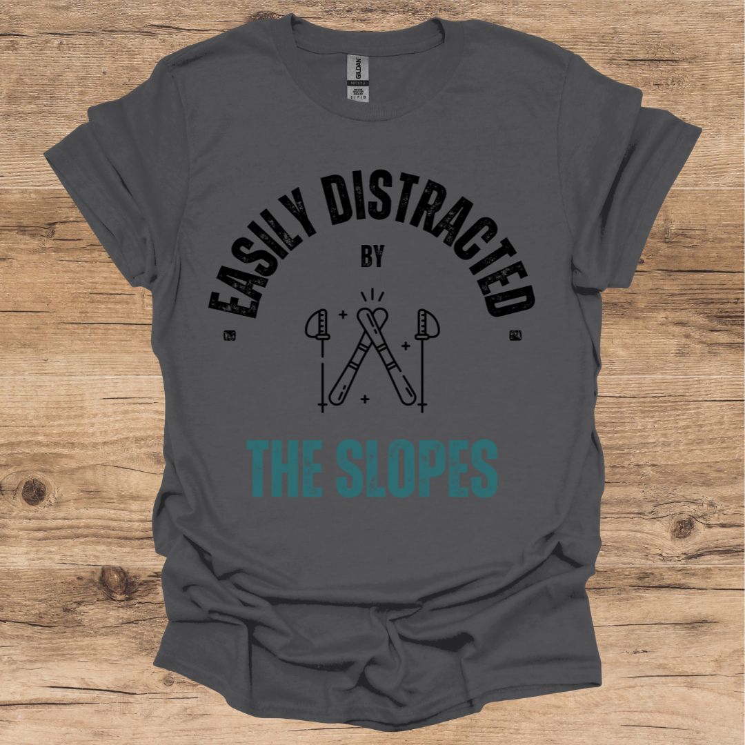 Easily Distracted_Slopes T-Shirt