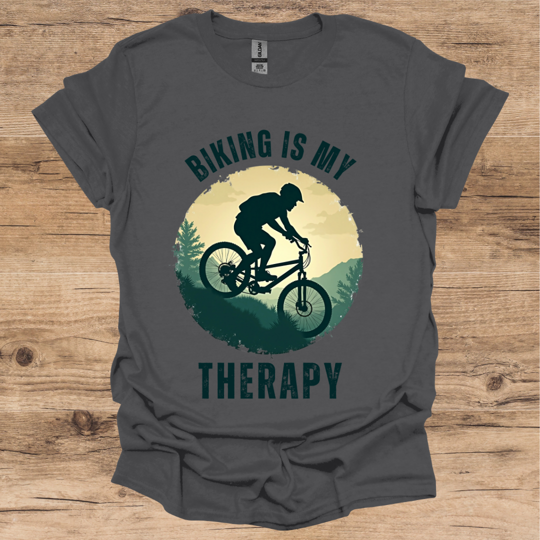 Biking Therapy T-Shirt