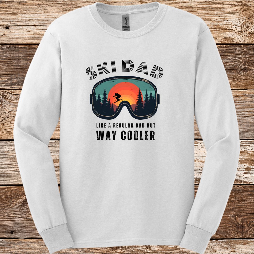 Ski Dad Way Cooler Long Sleeve