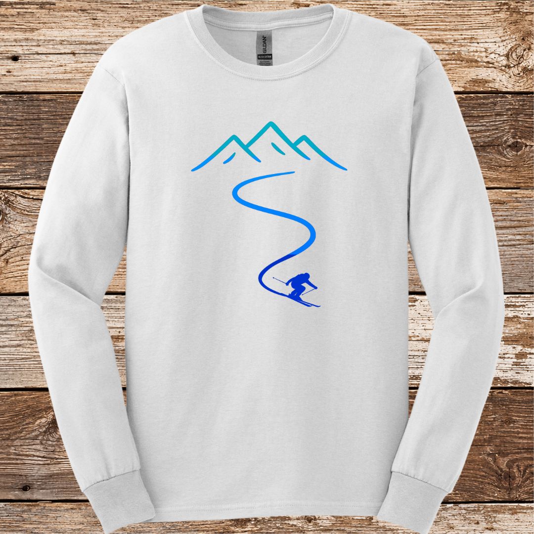 Neon Ski Path Long Sleeve