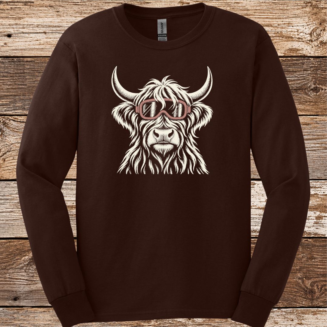 Cow Ski Goggles Long Sleeve