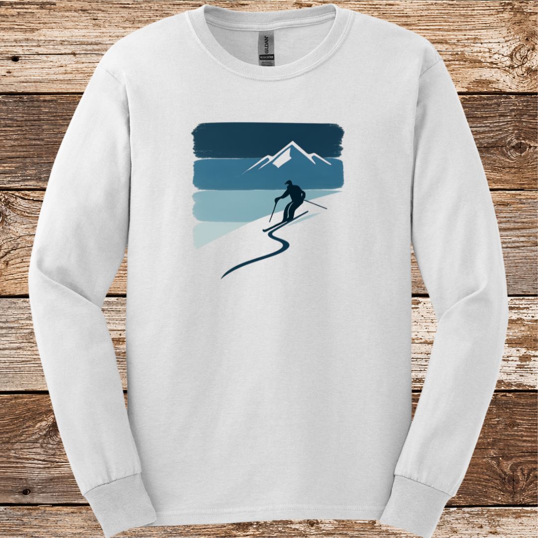 Ski Brushstroke Long Sleeve