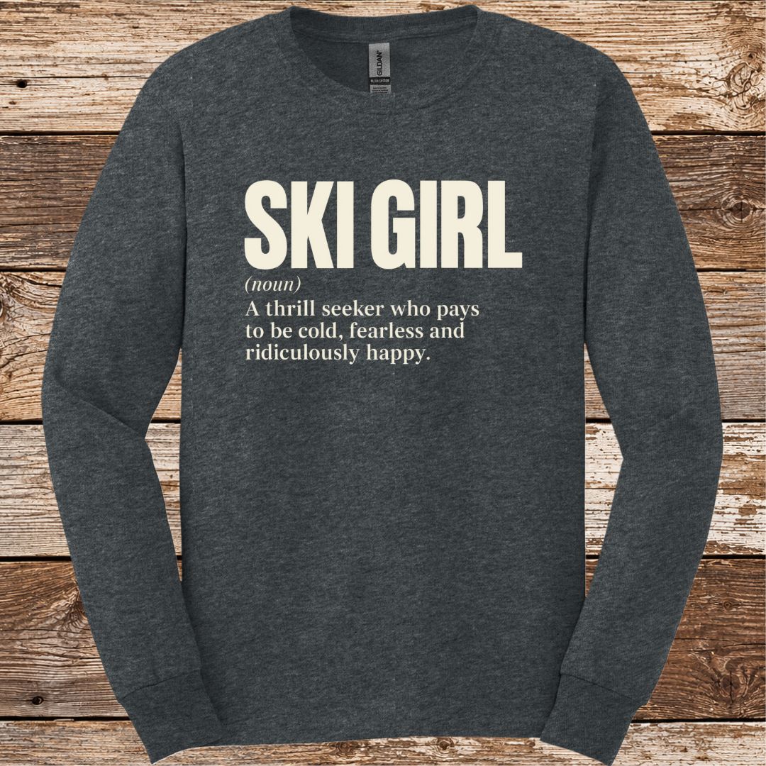 Ski Girl Noun Long Sleeve
