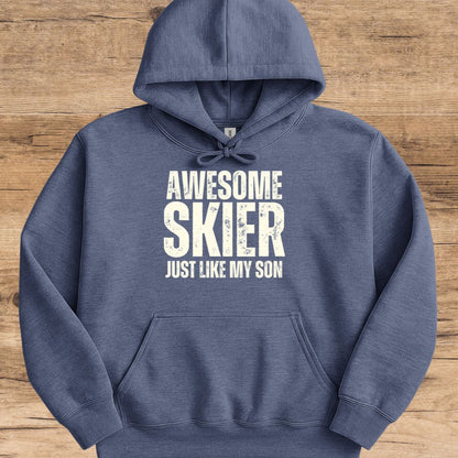 Awesome Skier Son Hoodie