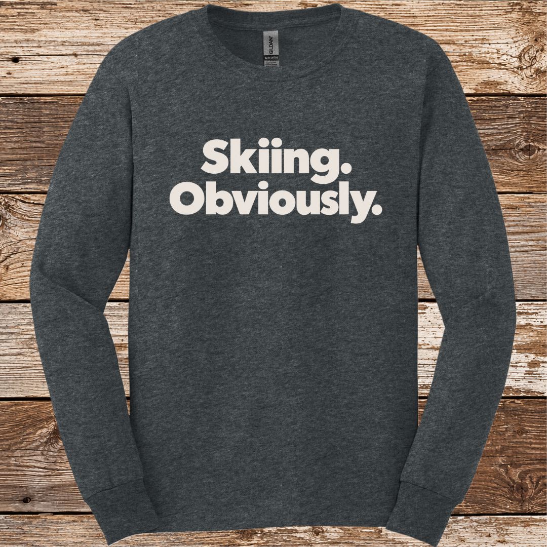 Skiing Obviously Long Sleeve
