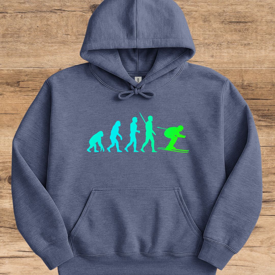 Ski Evolution_Neon Hoodie