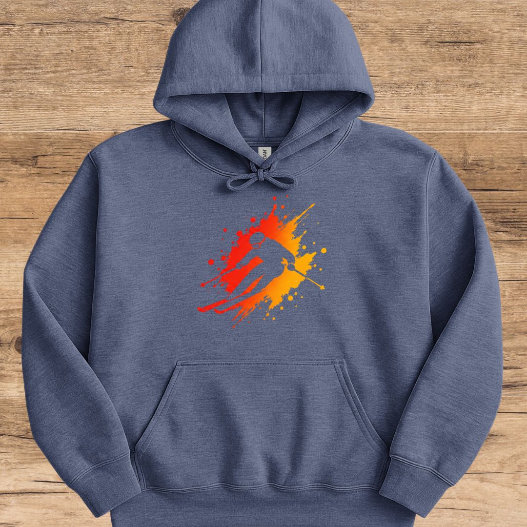 Sunset Spray Ski Hoodie