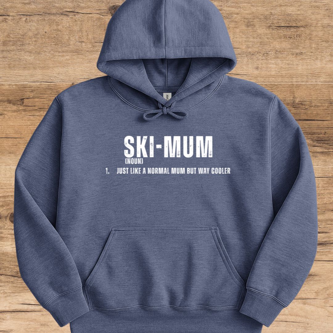 Ski Mum Noun Hoodie
