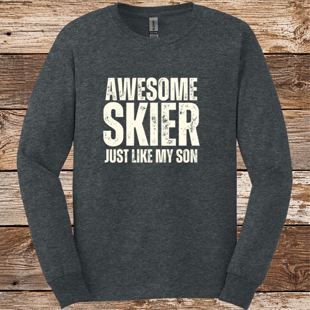 Awesome Skier Son Long Sleeve