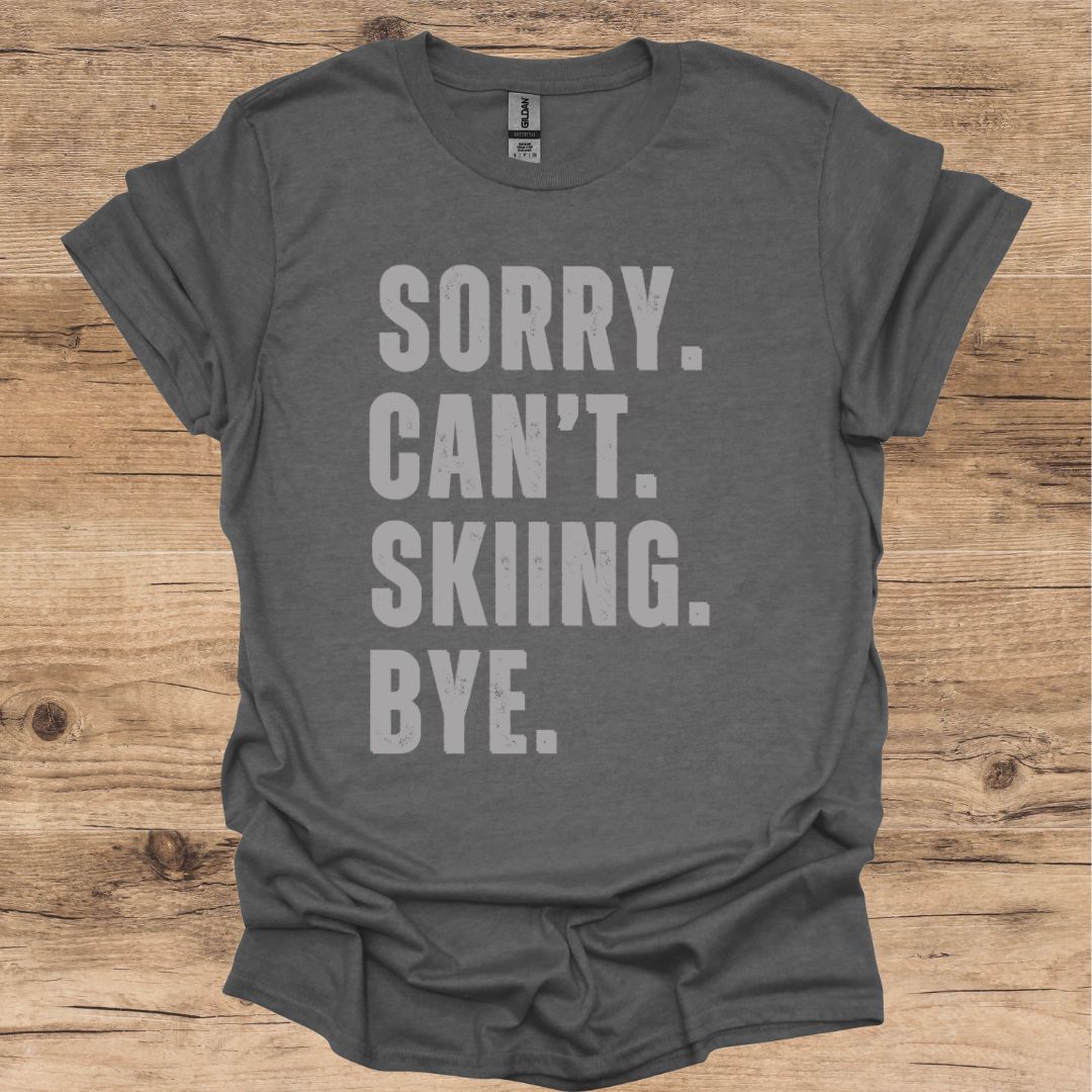 Skiing_Bye T-Shirt