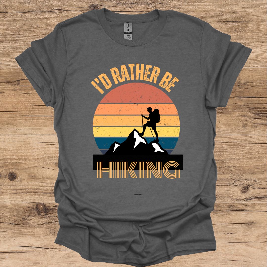 I'd Rather be Hiking_Vintage T-Shirt