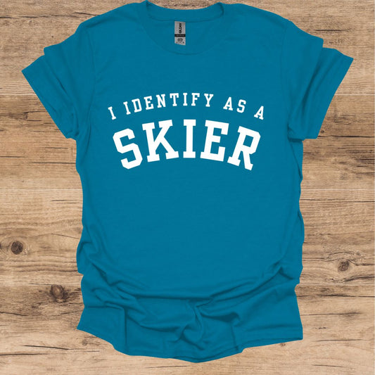 I Identify as a Skier T-Shirt