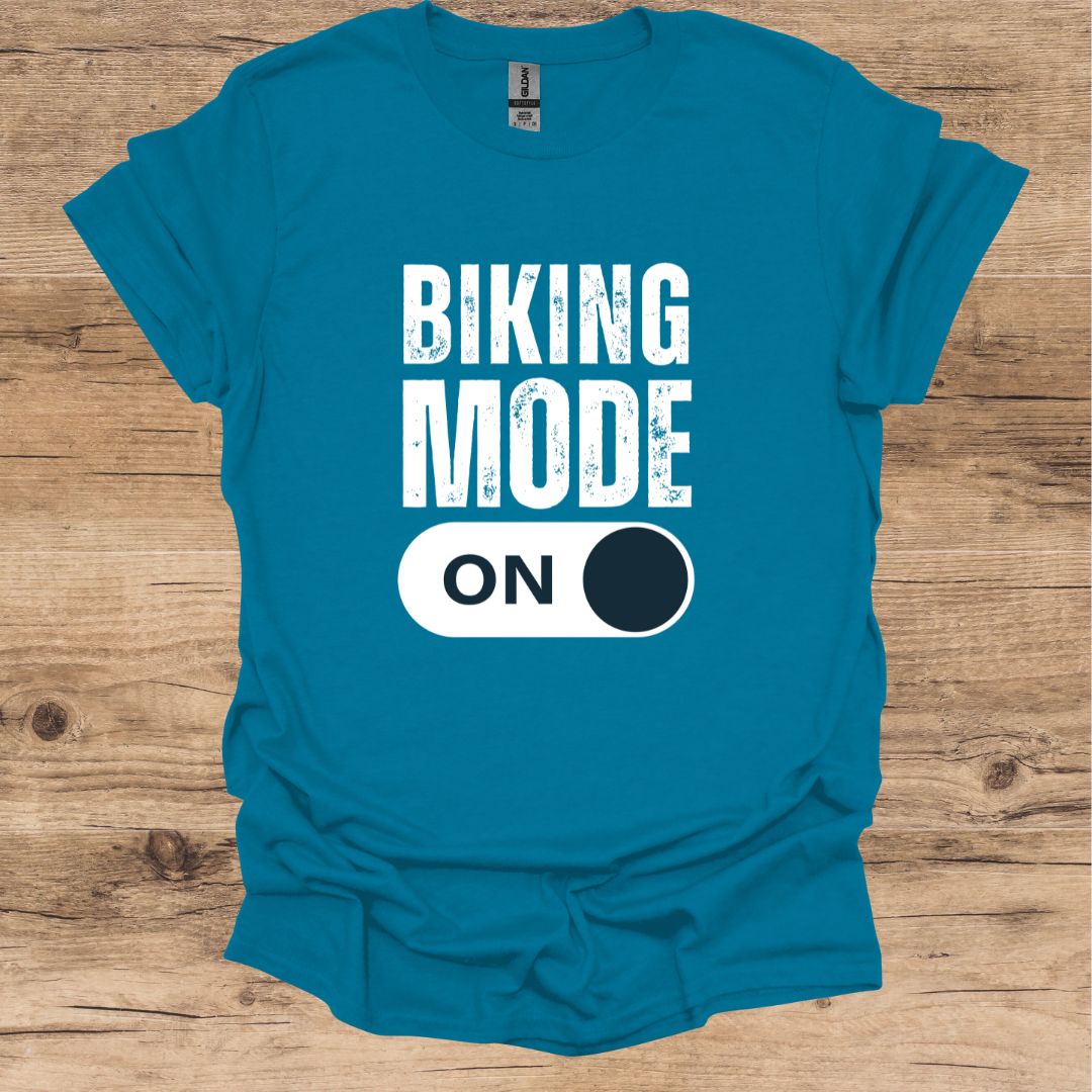 Biking Mode On T-Shirt