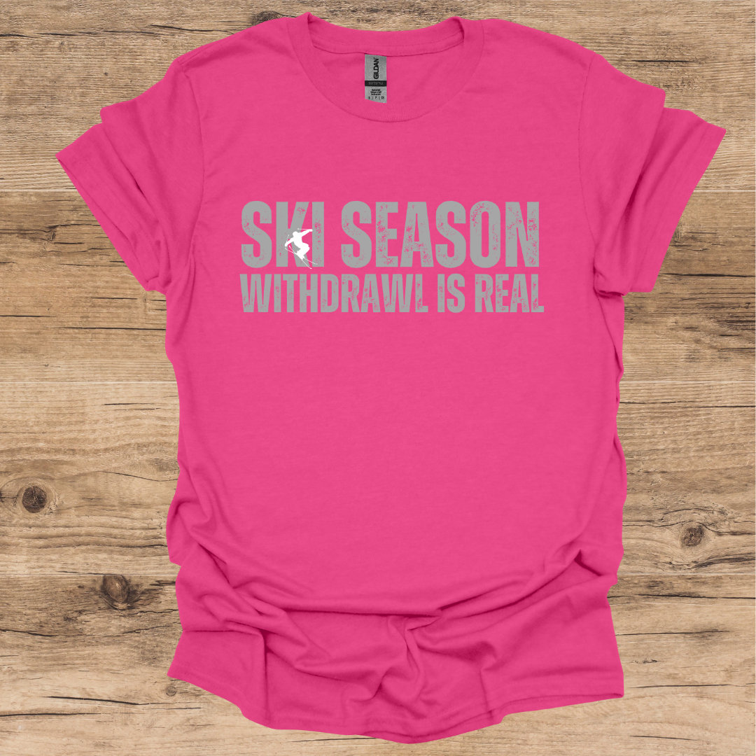 Ski Season Withdrawal T-Shirt