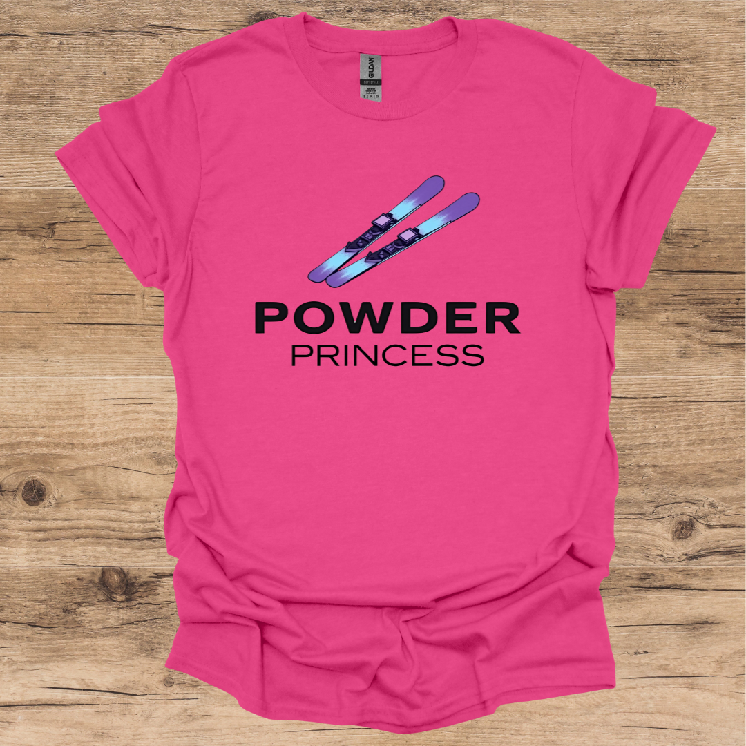 Skis Powder Princess T-Shirt