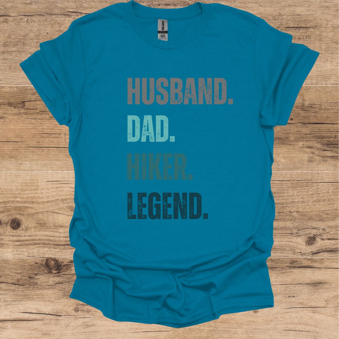 Husband, Dad, Hiker, Legend T-Shirt