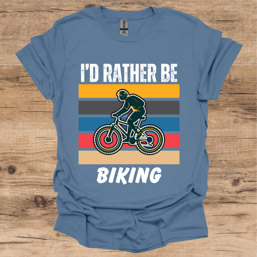 I'd Rather Be Biking T-Shirt