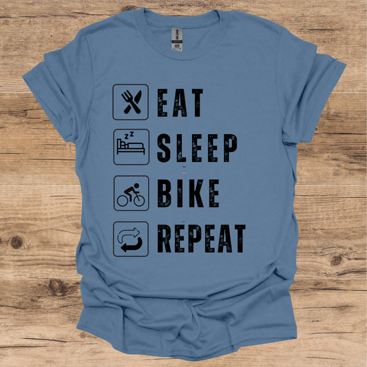 Eat, Sleep, Bike, Repeat T-Shirt