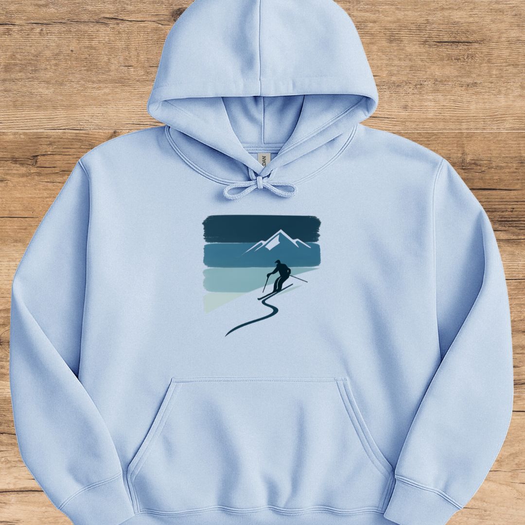 Ski Brushstroke Hoodie