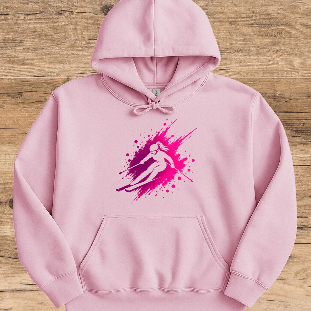 Après Pink Spray Ski Hoodie