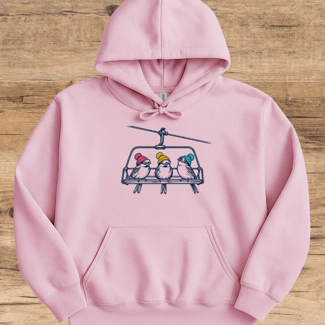 Chairlift Bird Beanie Hoodie