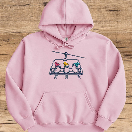 Chairlift Bird Beanie Hoodie