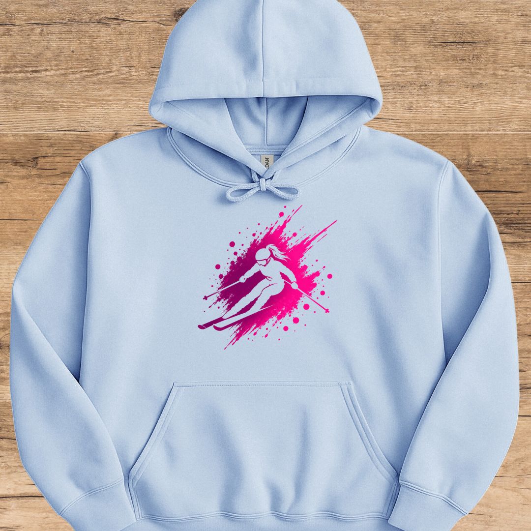 Après Pink Spray Ski Hoodie