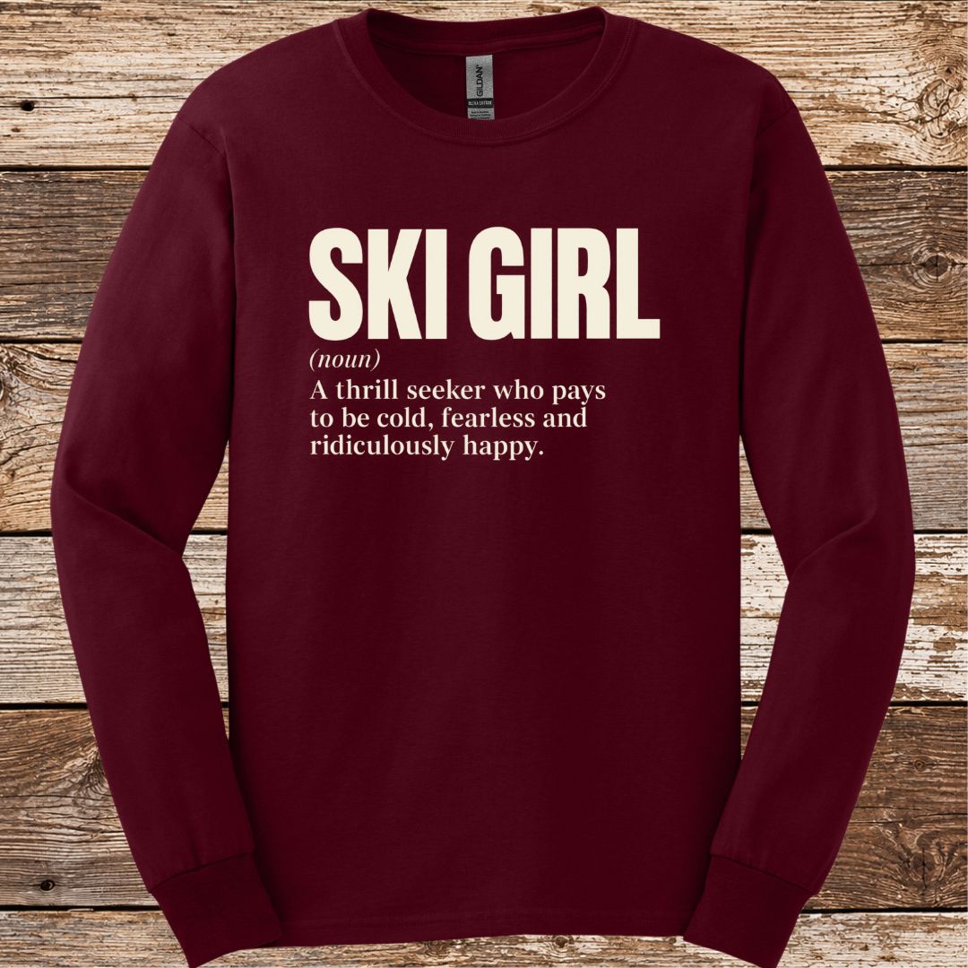 Ski Girl Noun Long Sleeve