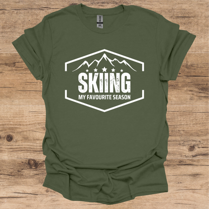 Favourite Season_Skiing T-Shirt