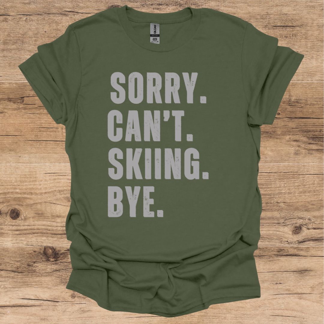 Skiing_Bye T-Shirt