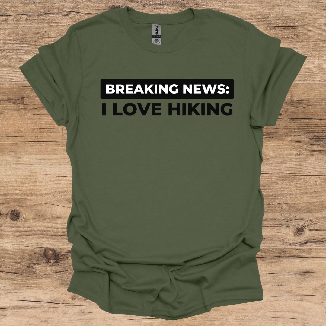 Breaking News_Hiking T-Shirt