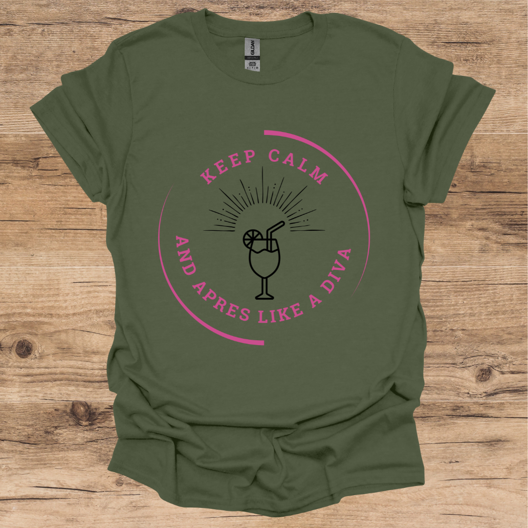 Keep Calm & Diva T-Shirt