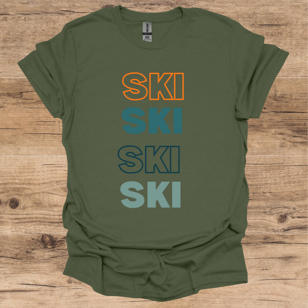 SKI, SKI, SKI, SKI_C T-Shirt