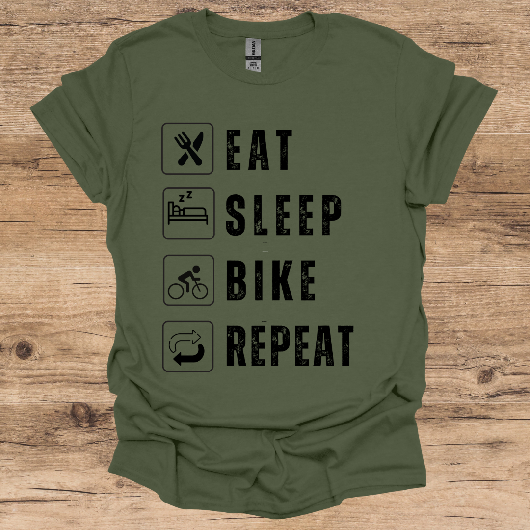 Eat, Sleep, Bike, Repeat T-Shirt