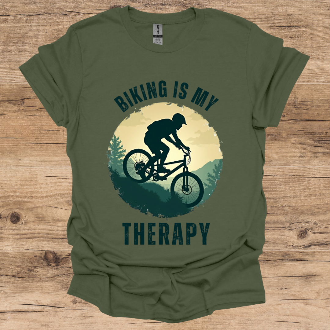 Biking Therapy T-Shirt