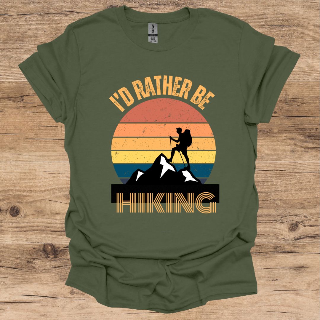 I'd Rather be Hiking_Vintage T-Shirt