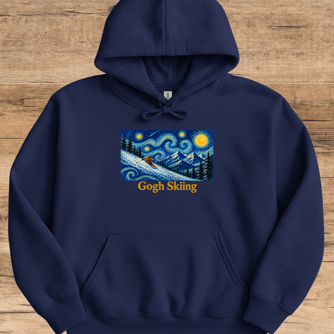 Gogh Skiing Ski Hoodie
