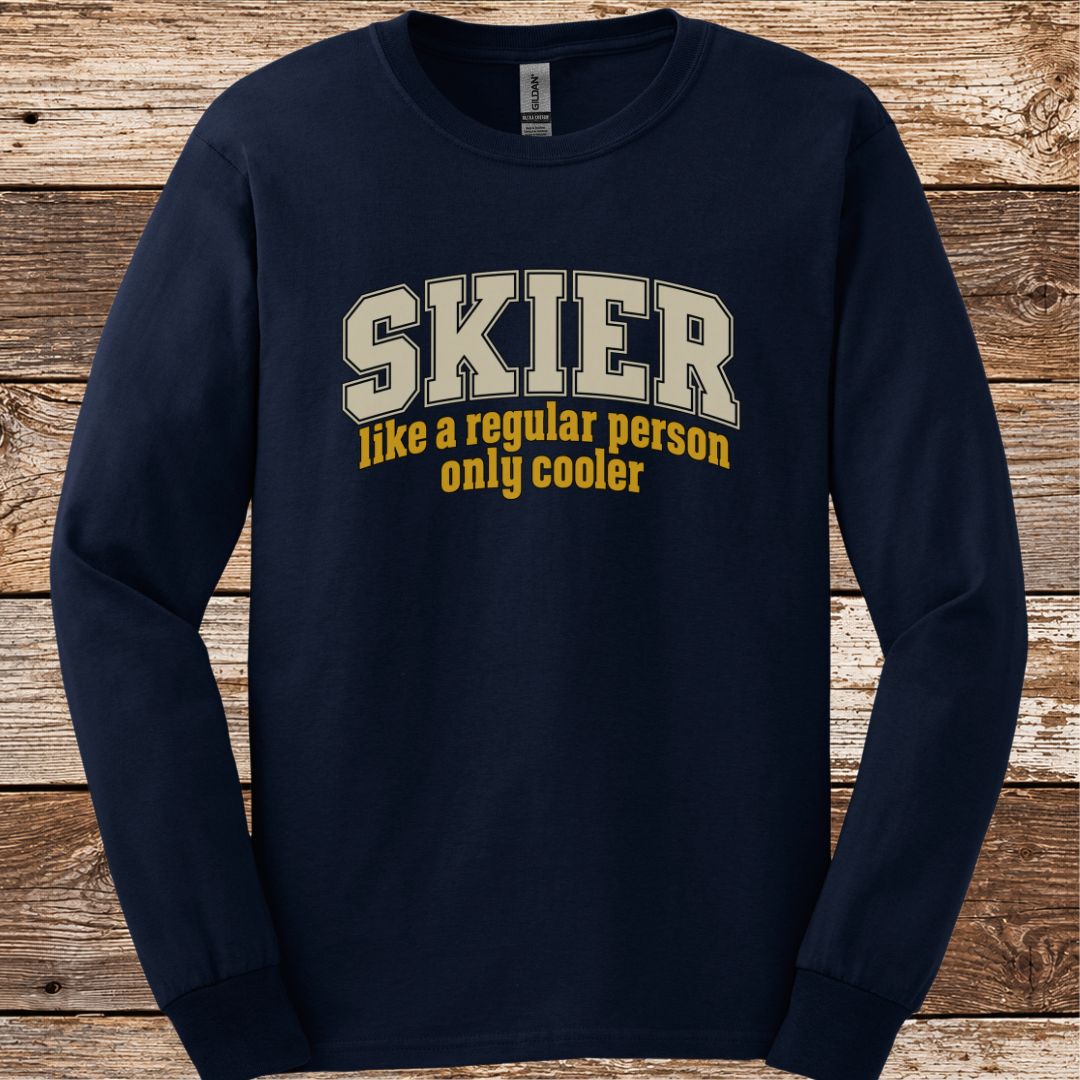 Skier Only Cooler Long Sleeve