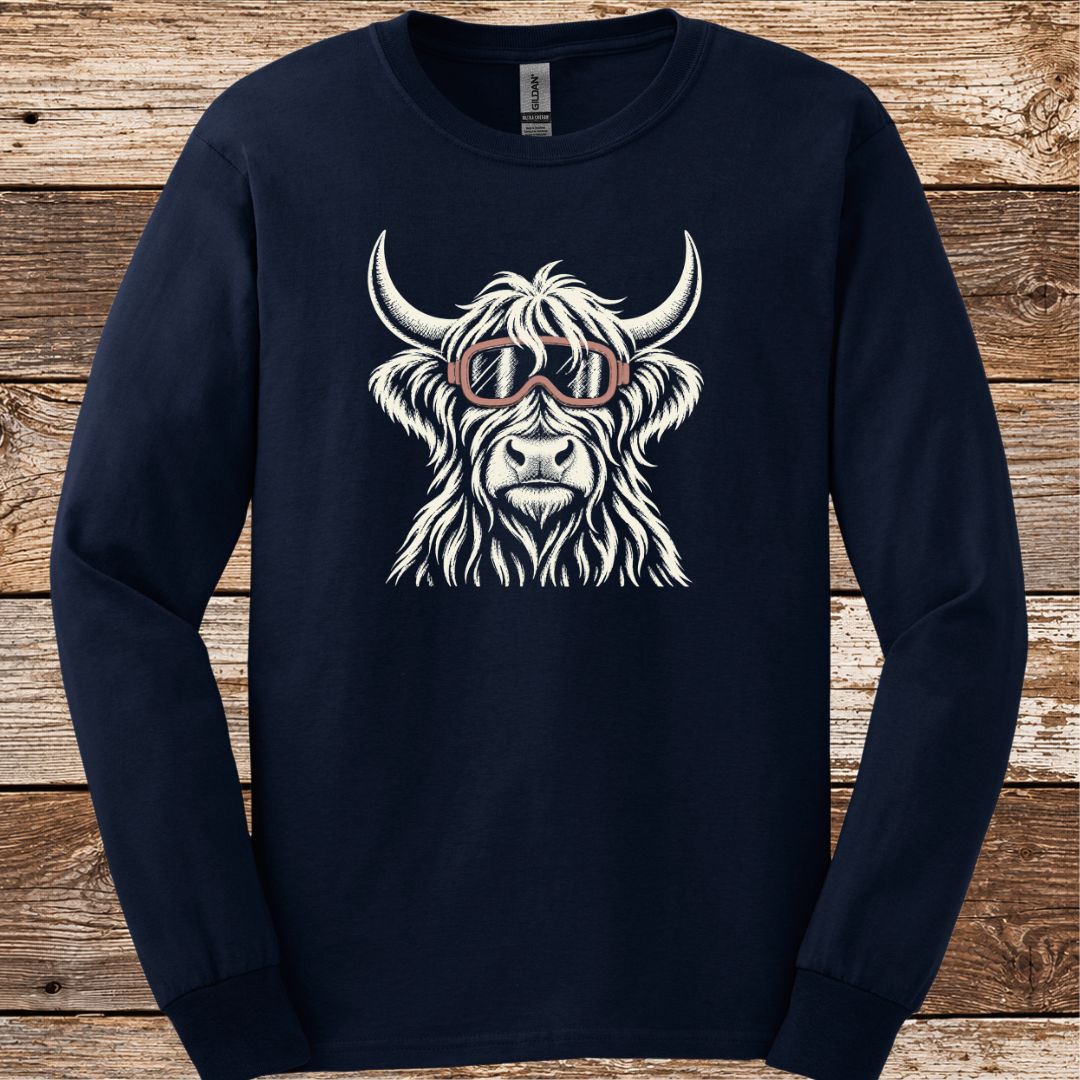 Cow Ski Goggles Long Sleeve