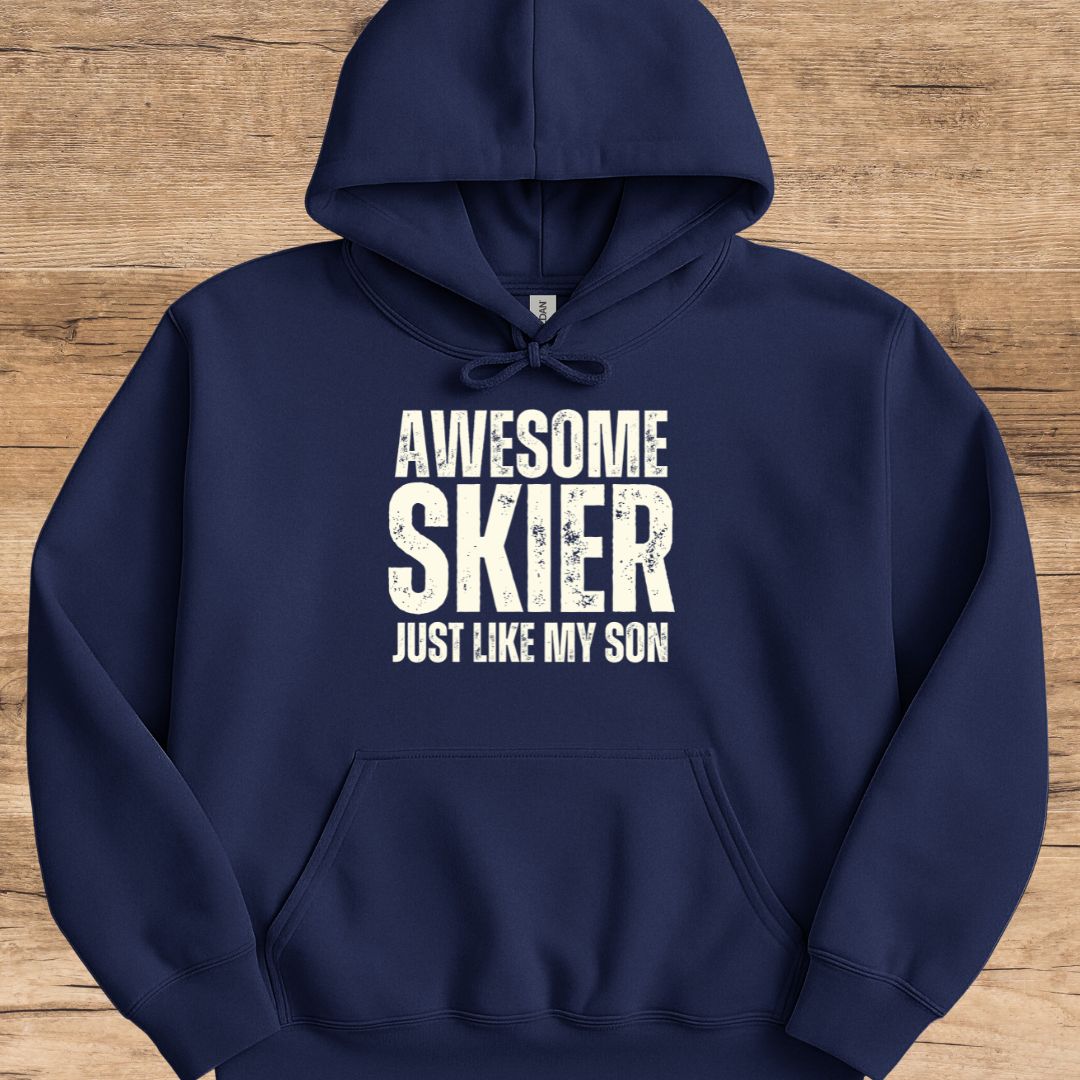 Awesome Skier Son Hoodie