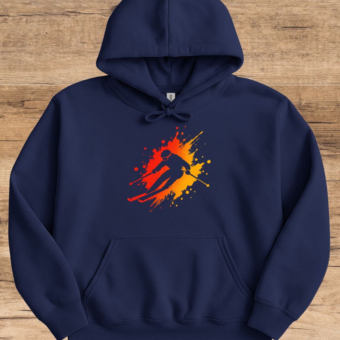 Sunset Spray Ski Hoodie