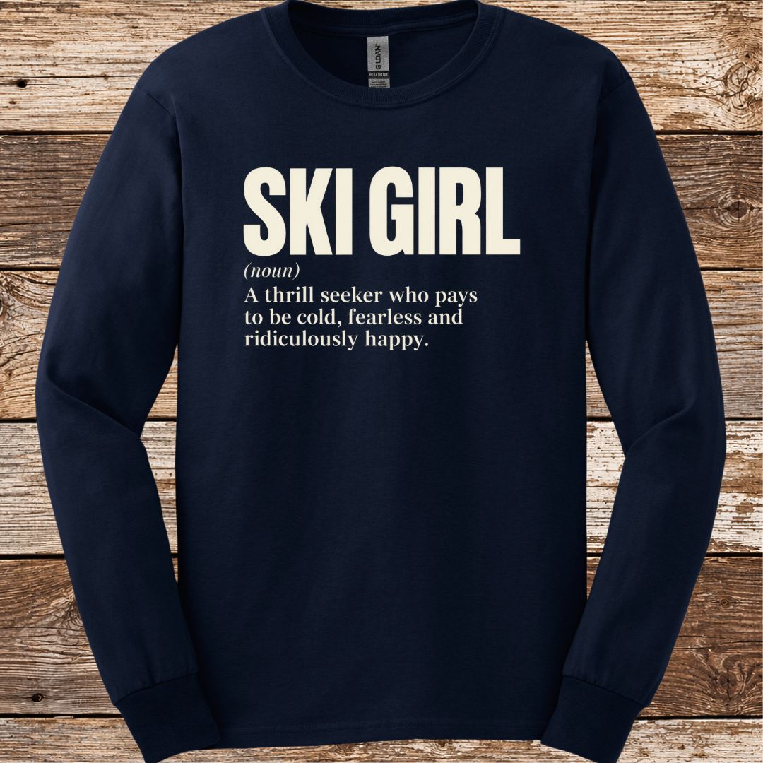 Ski Girl Noun Long Sleeve