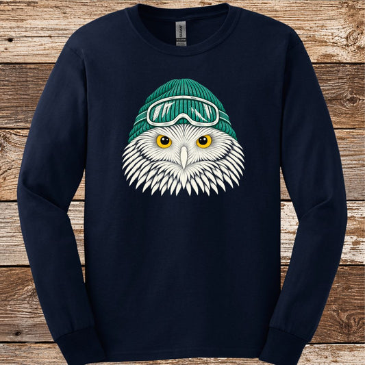 Snowy Owl Goggles Long Sleeve