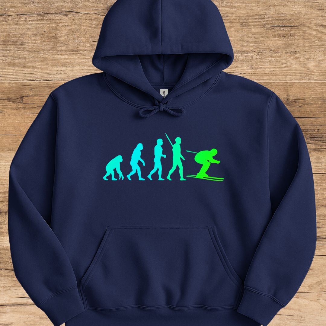 Ski Evolution_Neon Hoodie