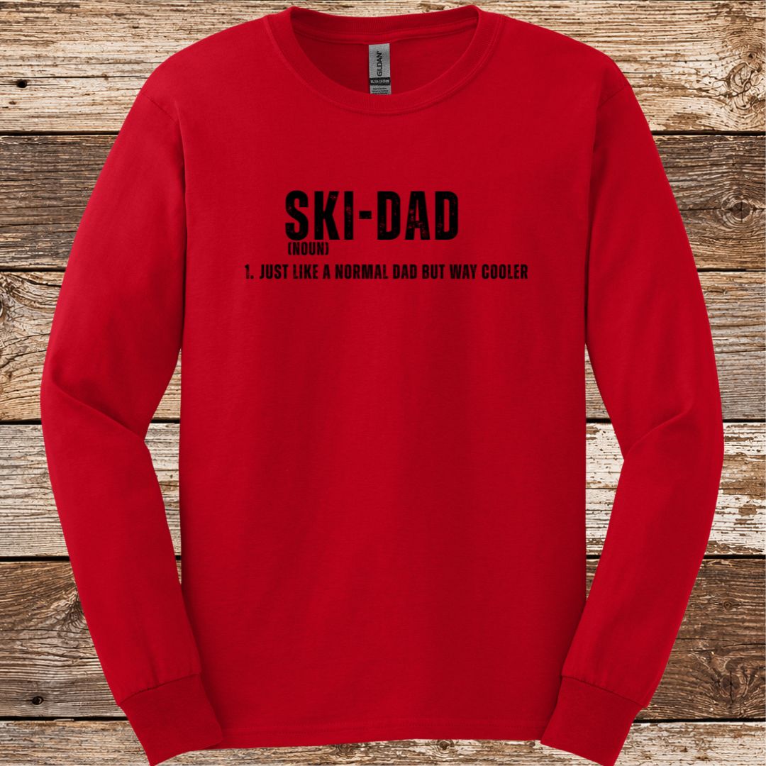 Ski Dad Noun Long Sleeve