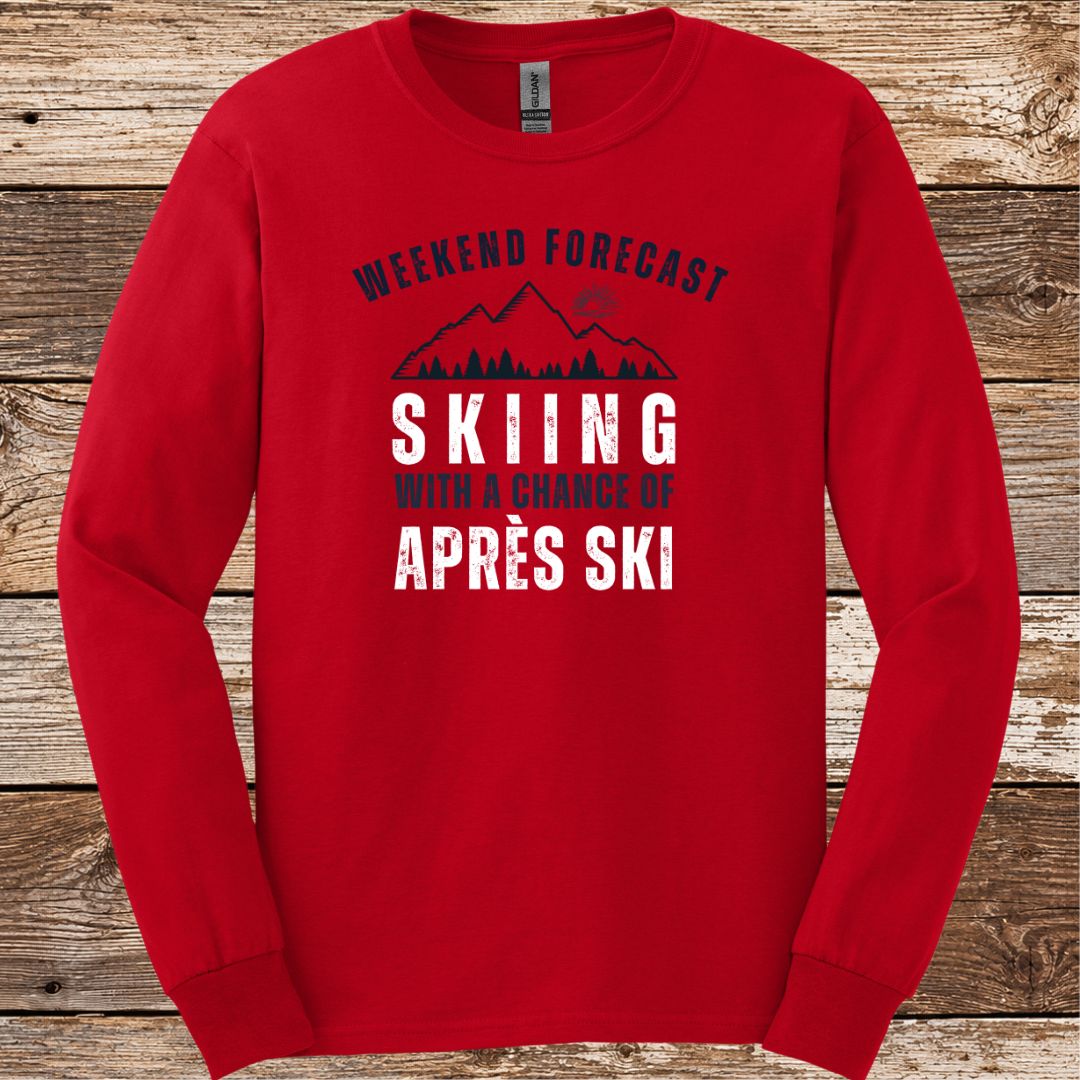 Weekend Forecast Skiing & Après Long Sleeve